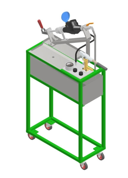 Banco para prueba de presión